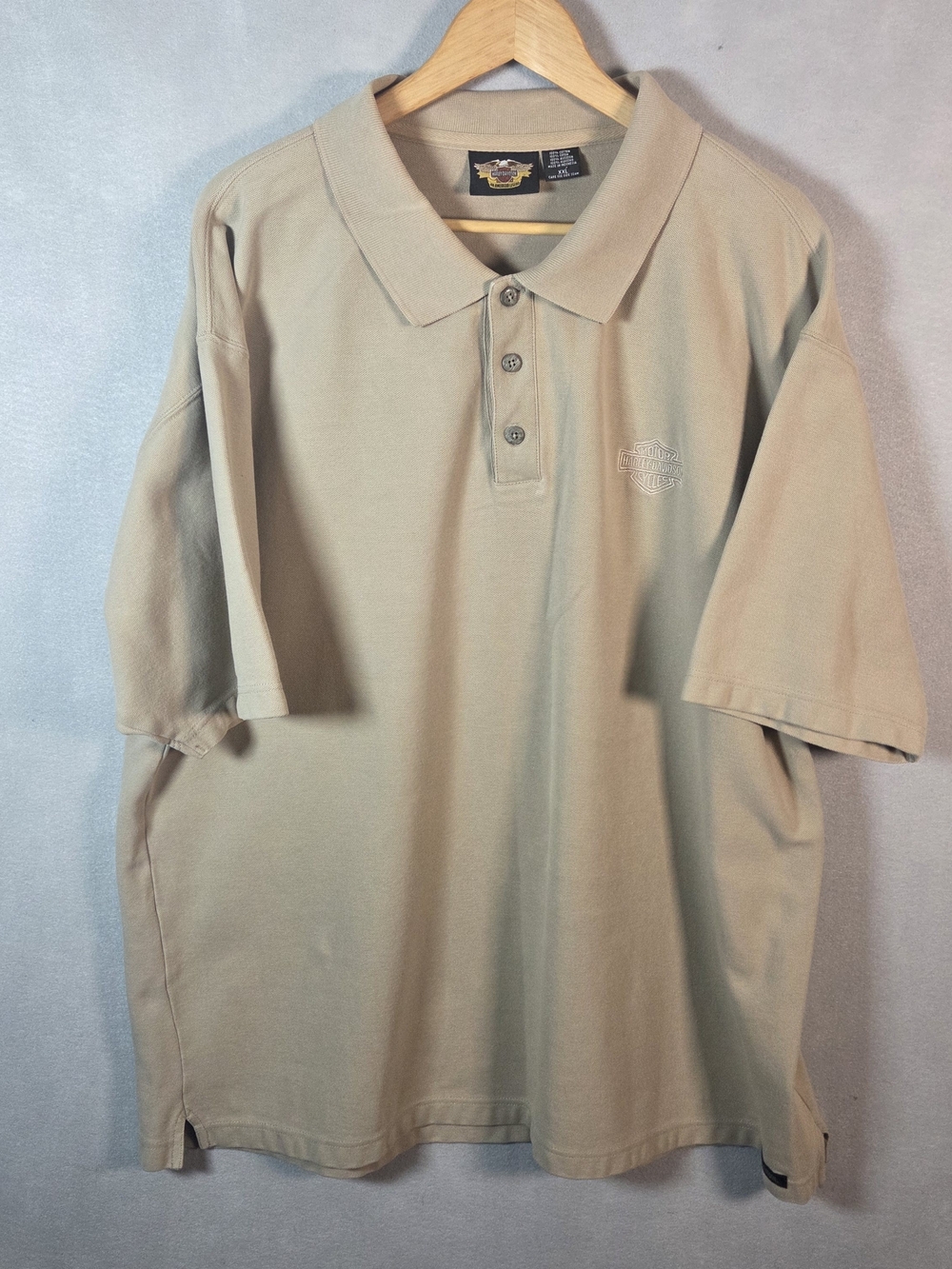 Harley-Davidson embroidered polo shirt (M704)